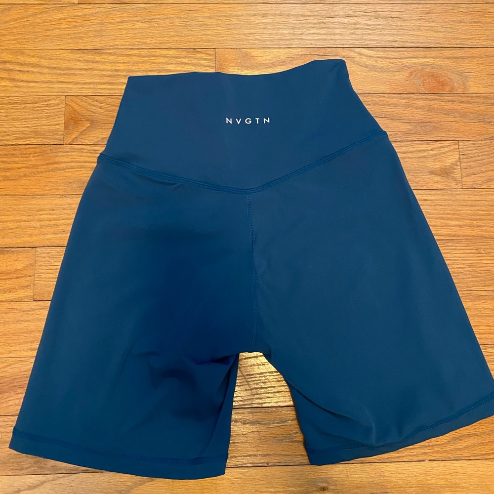 NVGTN Women's Athletic Shorts - Navy Blue